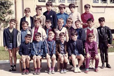 CM2, 1969-1970, Groupe scolaire Henri Wallon, Roussillon