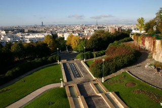 Paris, Parc de Belleville (c) Yves TRAYNARD - 2005