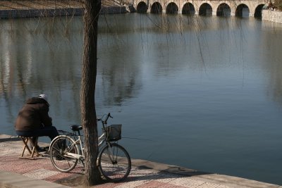 Baoding, Jardin public du centre-ville (c) Yves Traynard 2009 