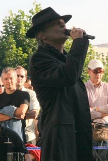 Paris, Parc de Belleville, Concert Daniel Melingo (c) Yves Traynard 2008