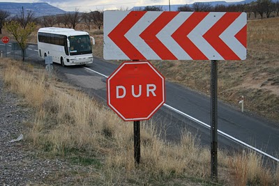 Cappadoce, Stop ! (c) Yves Traynard 2007