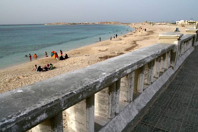 Marsa Matrouh, La plage du Lido (c) Yves Traynard 2008