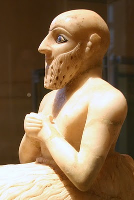Paris, Louvre, Statue de l'intendant Ebih-Il (c) Yves Traynard 2007