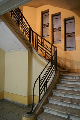 Alexandrie, Hôtel Crillon, Escalier (c) Yves Traynard 2008