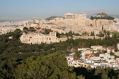 Athènes, Acropole, Théâtre romain (c) Yves Traynard 2007