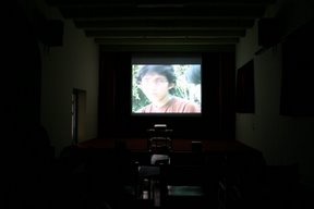 Yogyakarta, Fort Benteng Vredeburg, salle de cinéma (c) Yves Traynard 2007