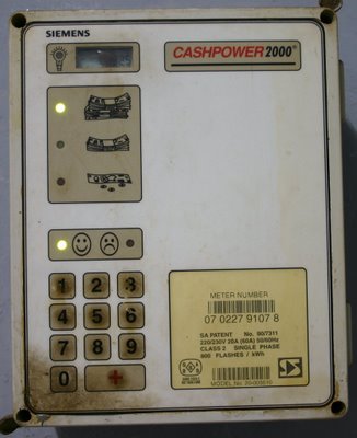 Maputo, Compteur électrique (c) Yves Traynard 2006