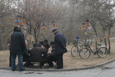  Baoding, La partie de cartes (c) Yves Traynard 2009