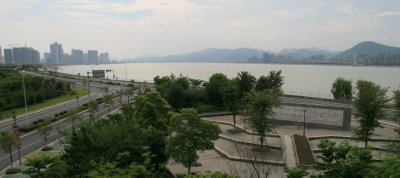 Hangzhou, fleuve Qiantang (c) Yves Traynard 2009