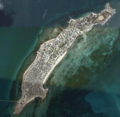 Ilha de Mozambique (c) Google Earth 2006