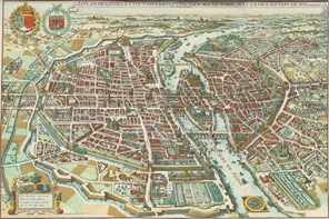 1615 Paris Plan de Mérian