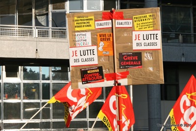 Manifestation Retraites du 12 octobre 2010